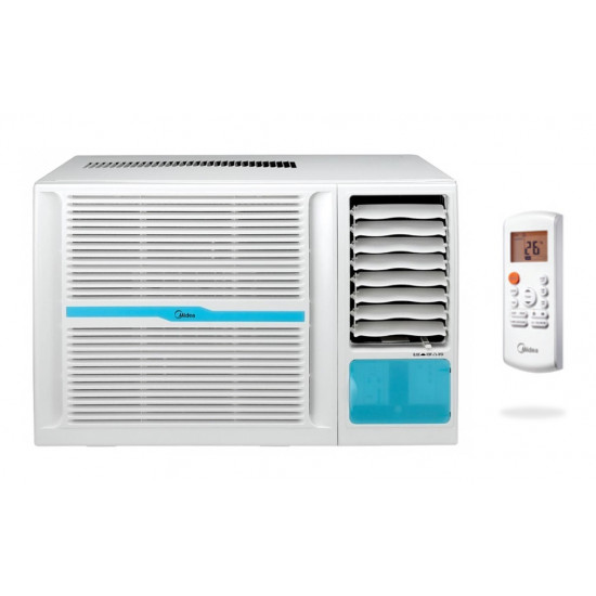 MIDEA 美的 一匹窗口式冷氣機 MWH-09HR3U1 (附遙控)